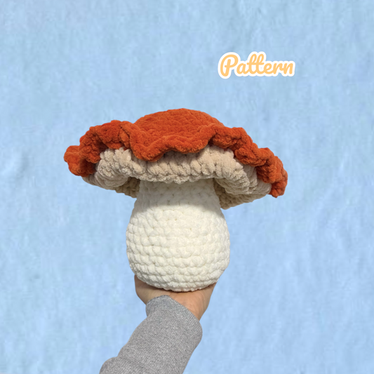 Mushroom Crochet Pattern LOW SEW