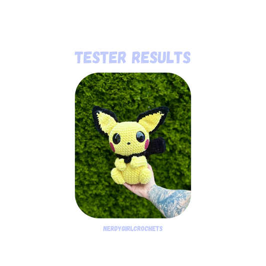 Electric Mouse Friend Pattern