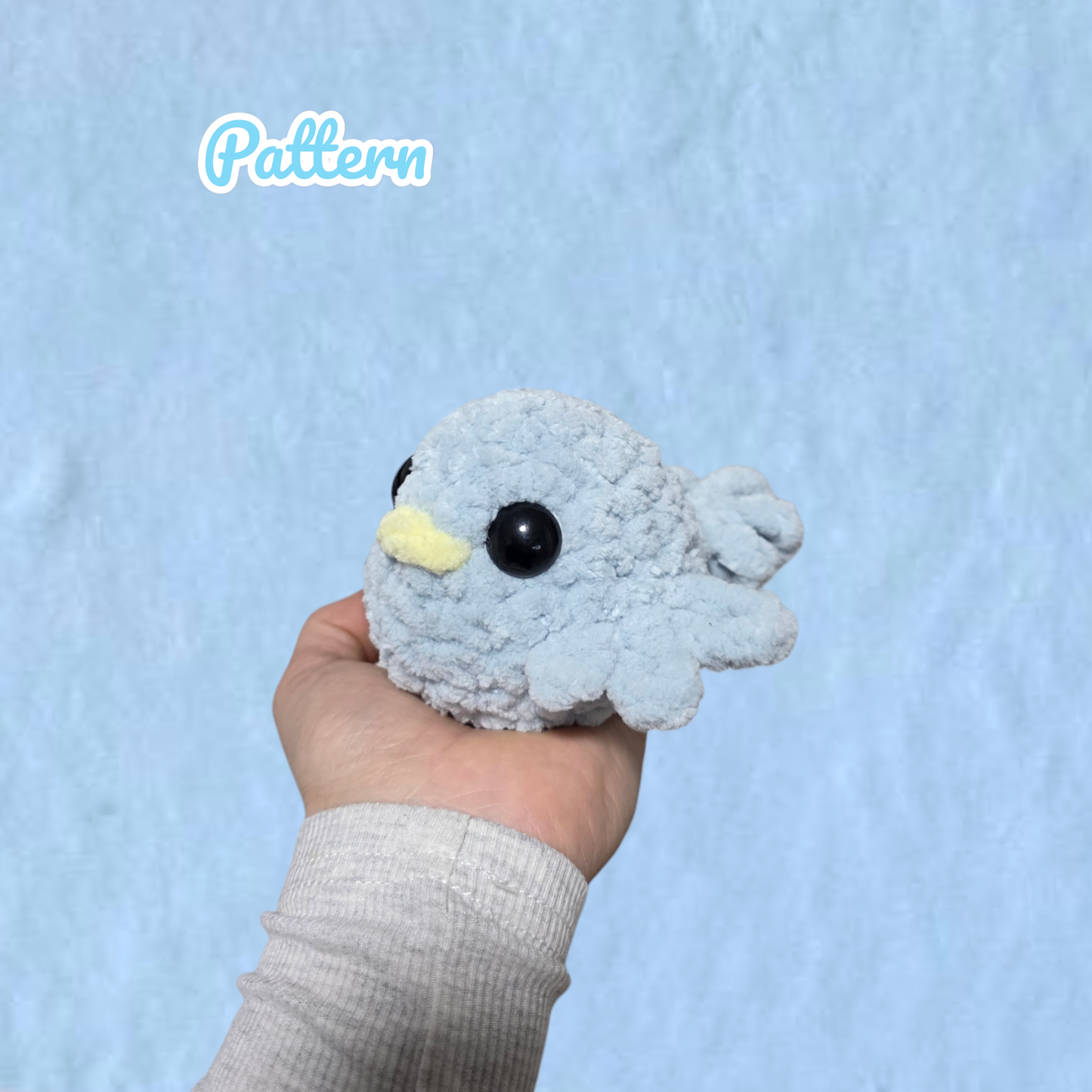 Baby Bird Crochet Pattern NO SEW