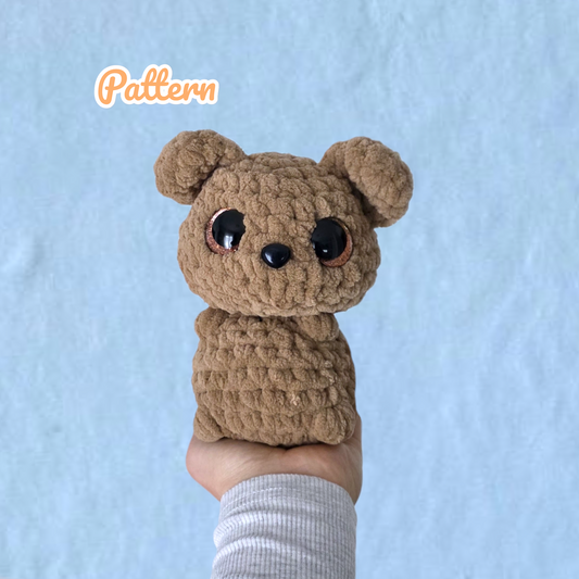 Brown Bear Crochet Pattern Low Sew