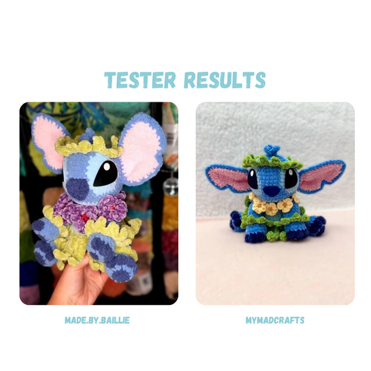 BUNDLE Kauai Monster and Angel Monster Crochet Pattern with Outfit