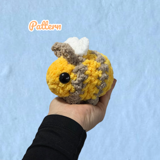 Bee Crochet Pattern NO SEW
