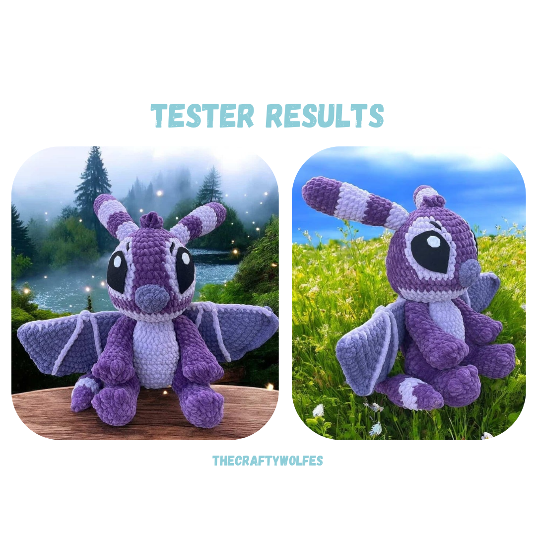 Bat Monster Crochet Pattern