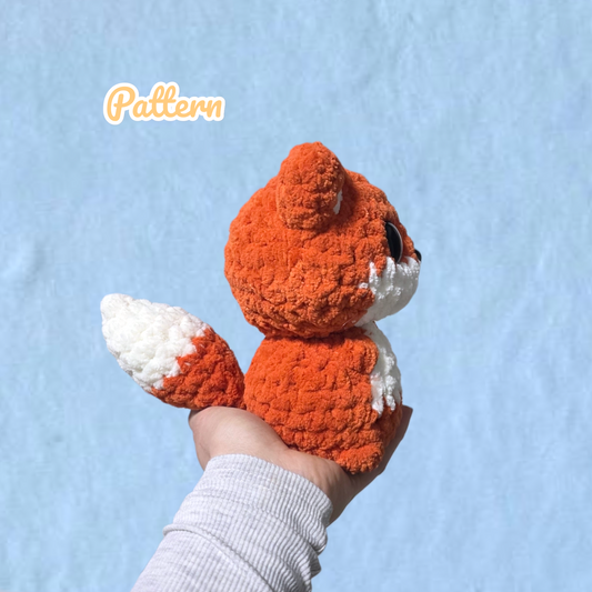 Fox Crochet Pattern Low Sew