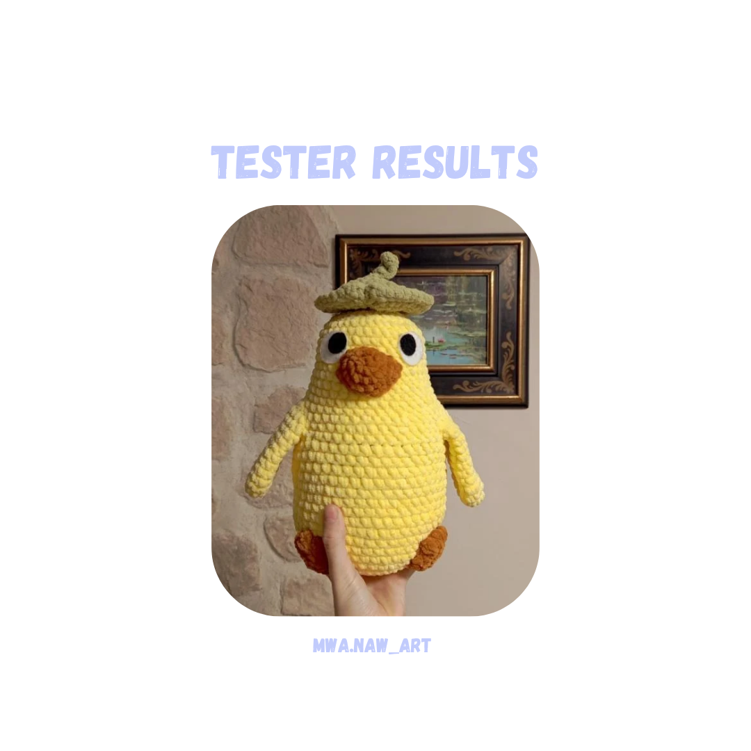 Long Big Bird Crochet Pattern