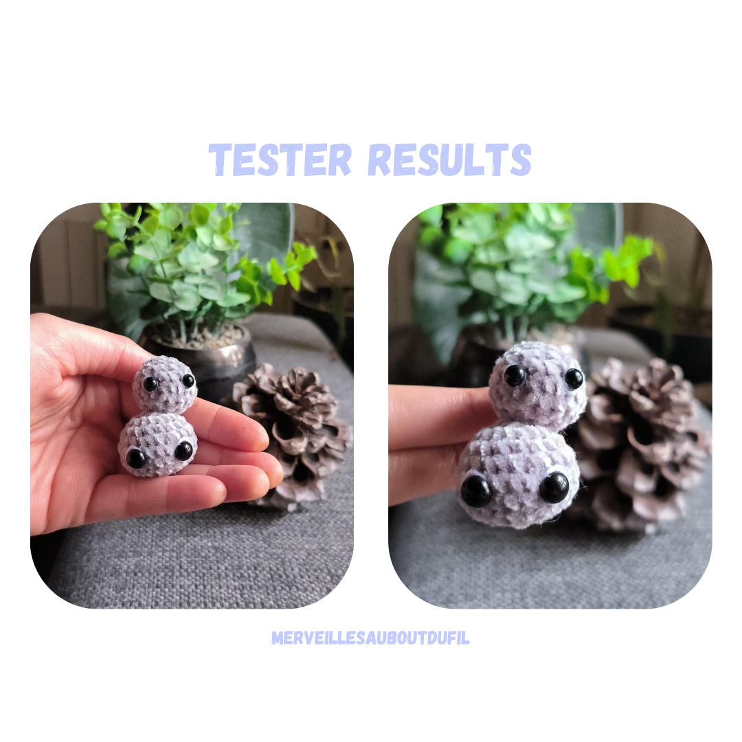 Stone Buddies Crochet Pattern NO SEW