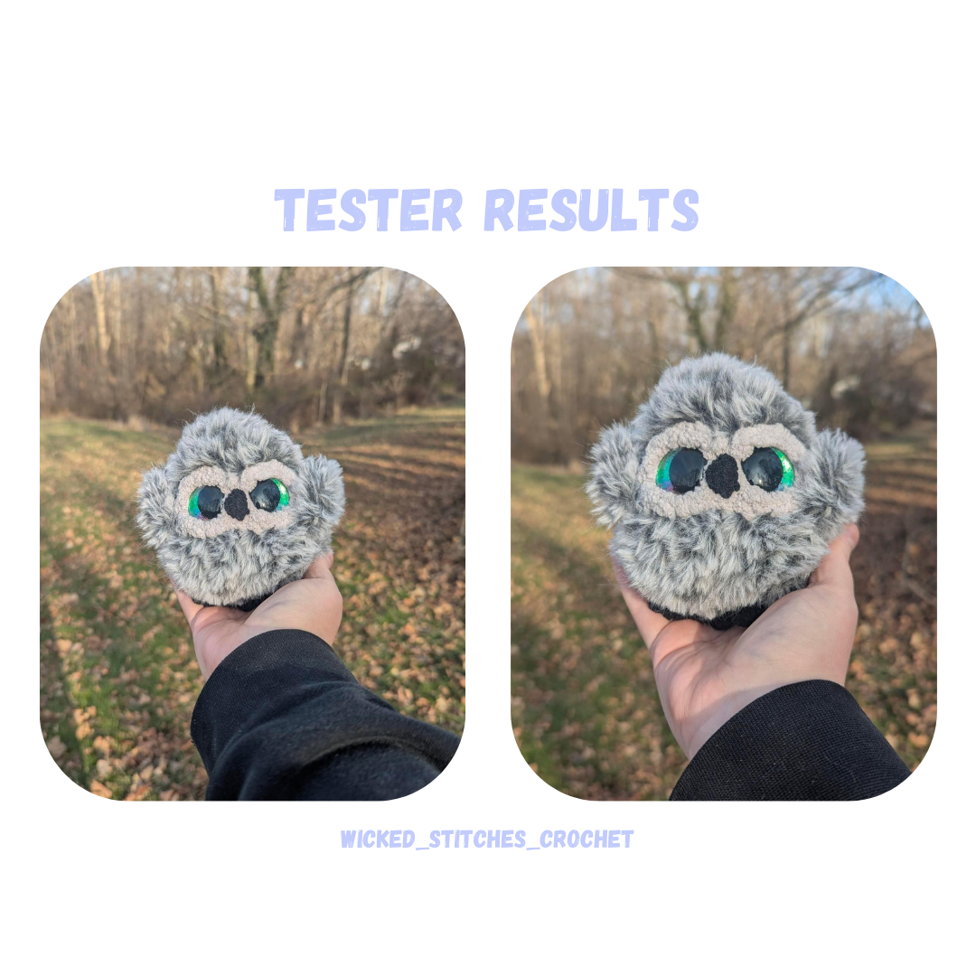 Owl Crochet Pattern NO SEW