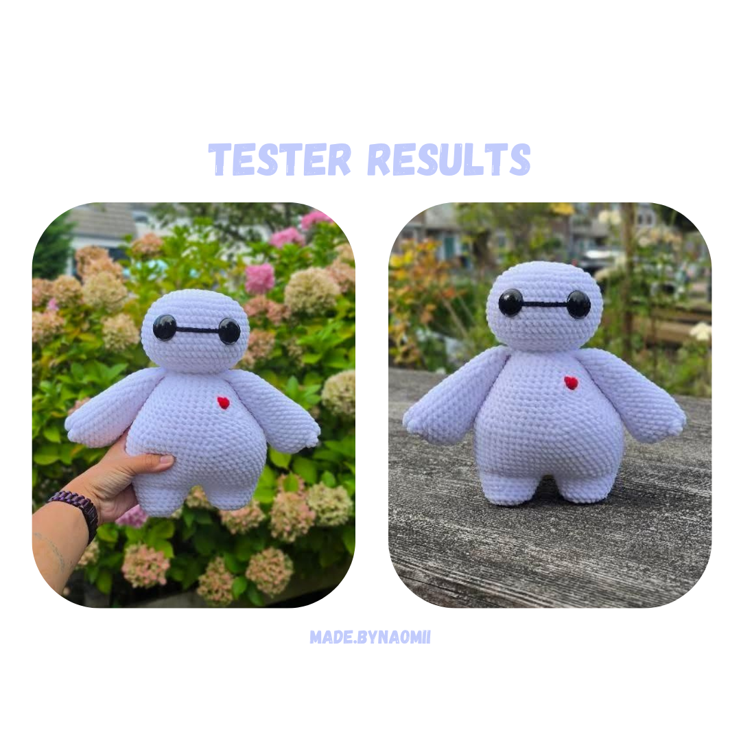 Healthcare Robot Crochet Pattern LOW SEW