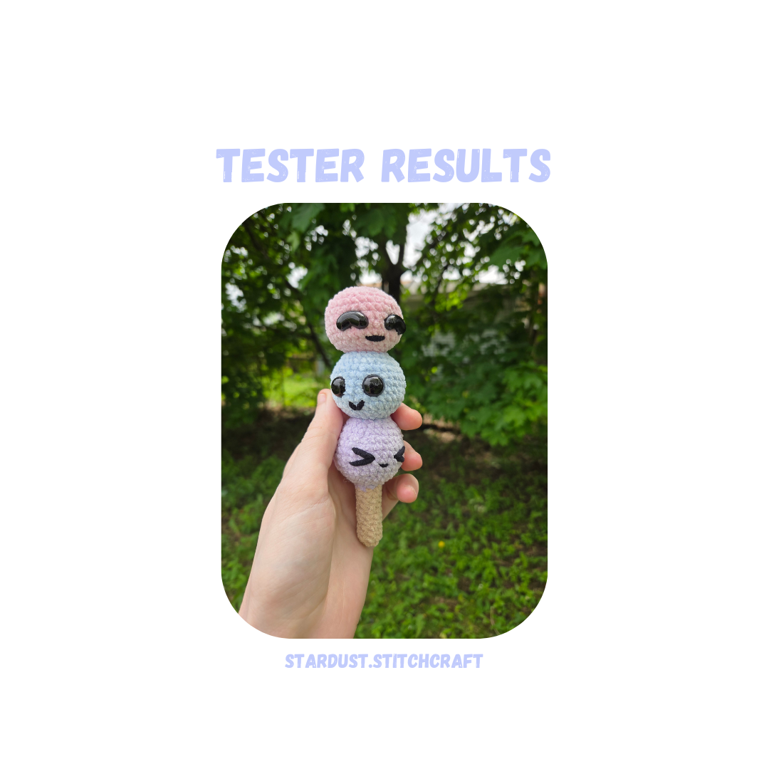 Dango Crochet Pattern No Sew