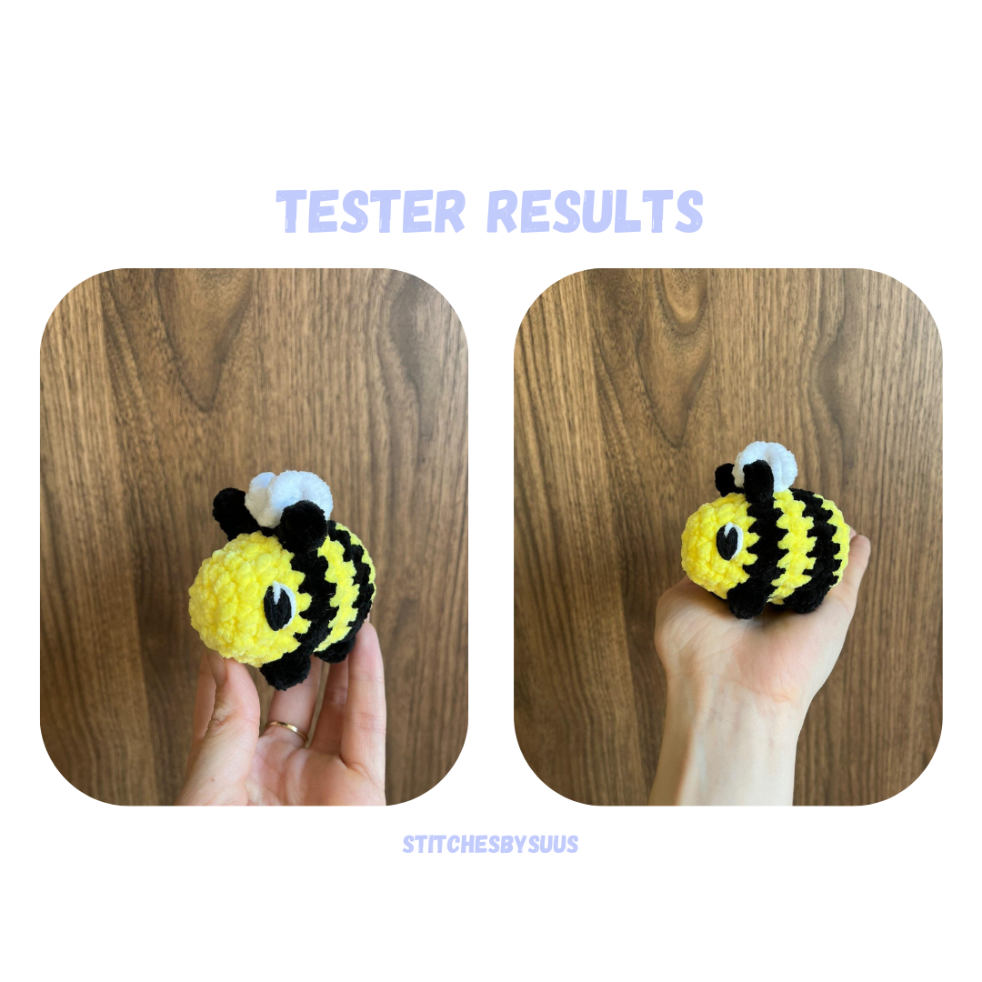 Bee Crochet Pattern NO SEW