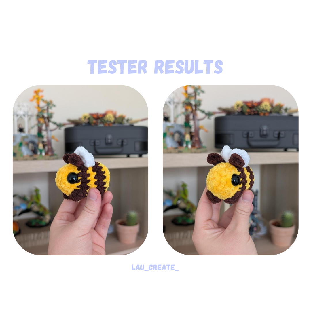 Bee Crochet Pattern NO SEW