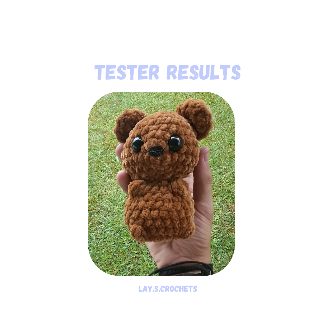 Brown Bear Crochet Pattern Low Sew