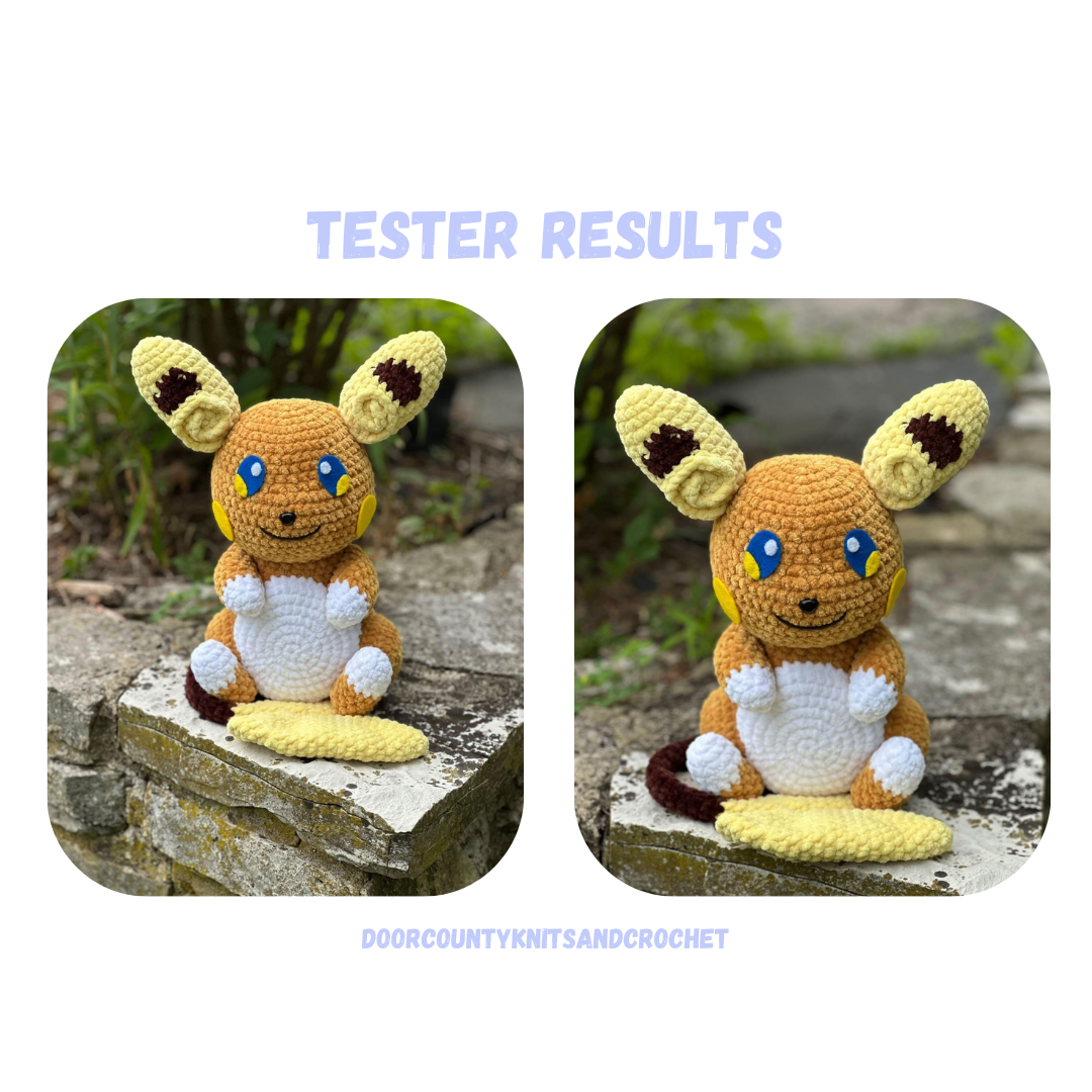 Electric Alola Jerboa Friend Pattern