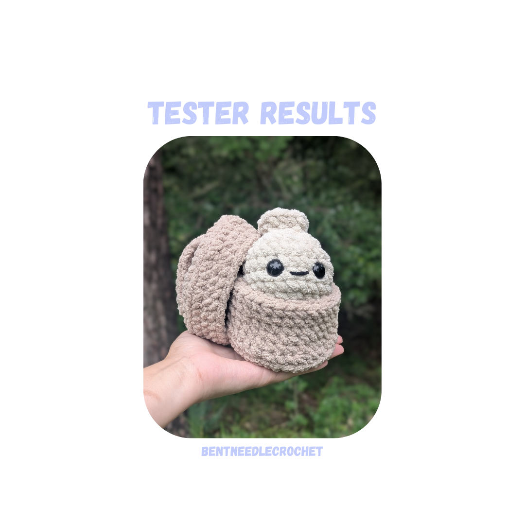 No sew Dumpling with basket Pattern