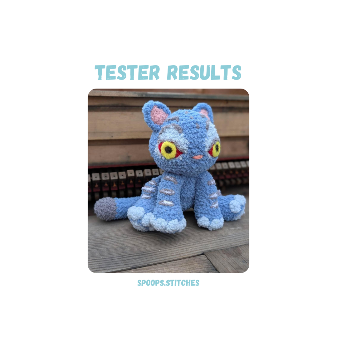 Demon Tiger Crochet Pattern