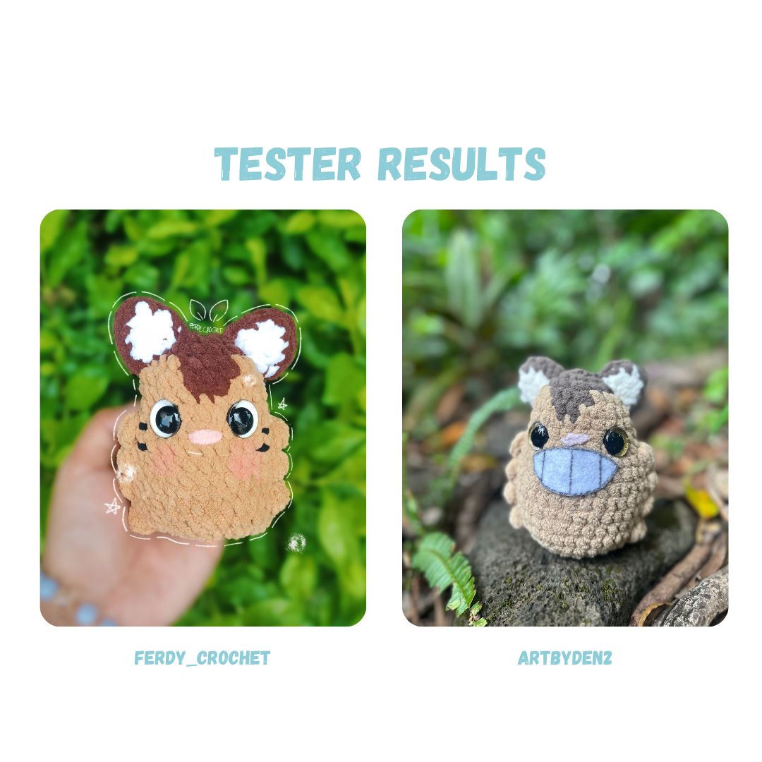 Chibi Catbus Crochet Pattern LOW SEW