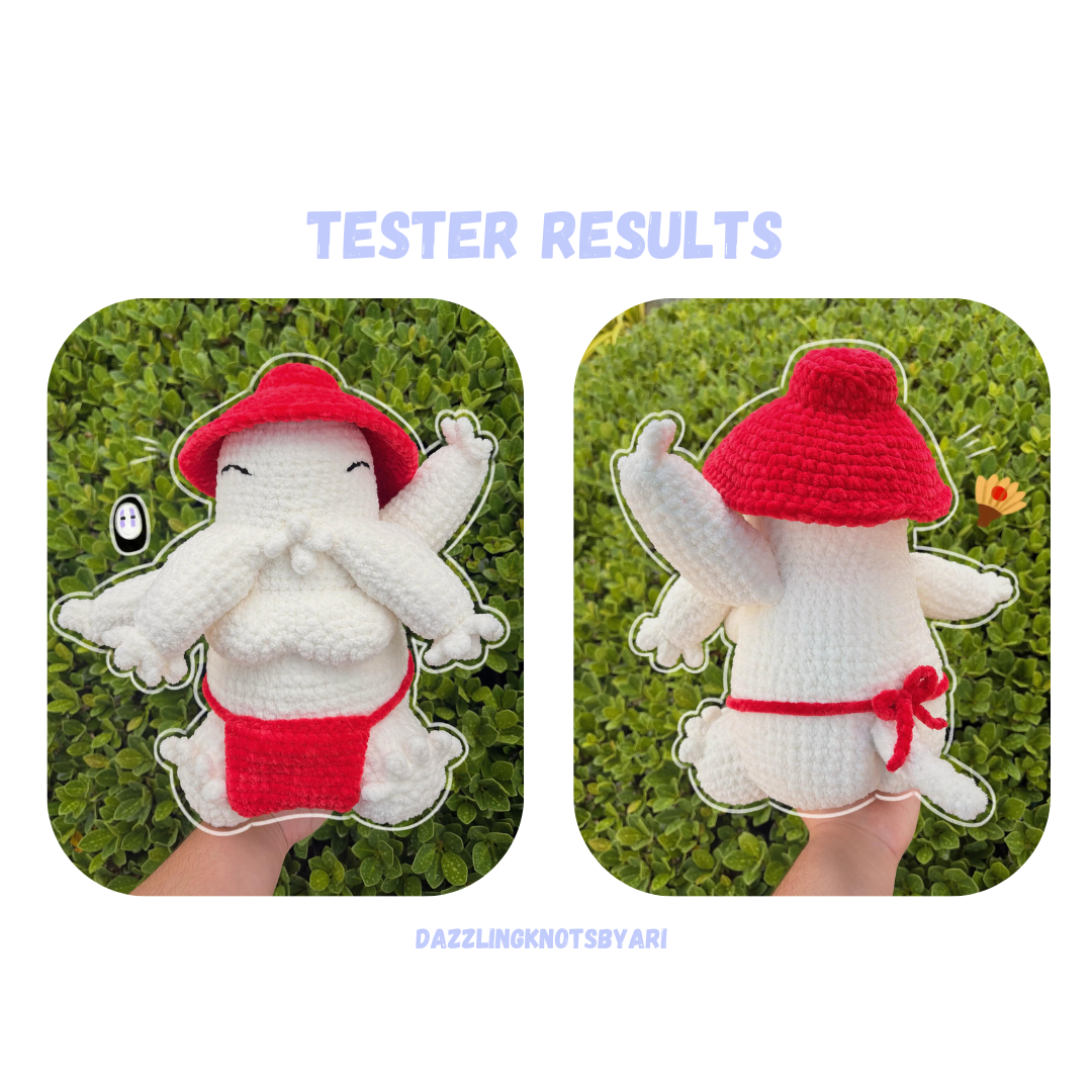 Spirit Radish Crochet Pattern