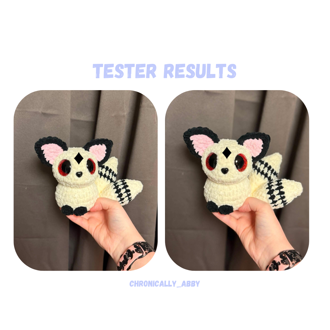 Low Sew Demon Cat Pattern