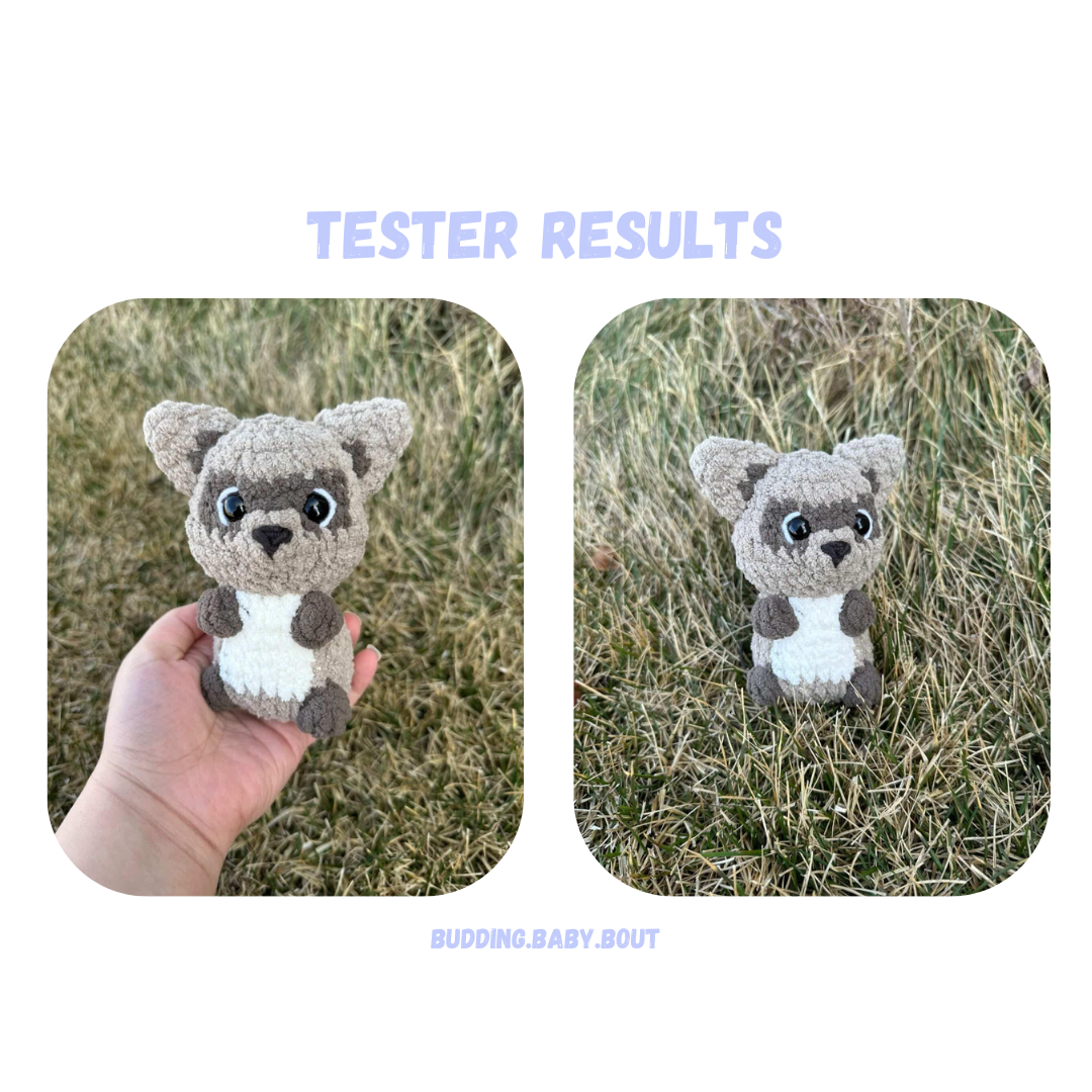 Tanuki Crochet Pattern Low Sew