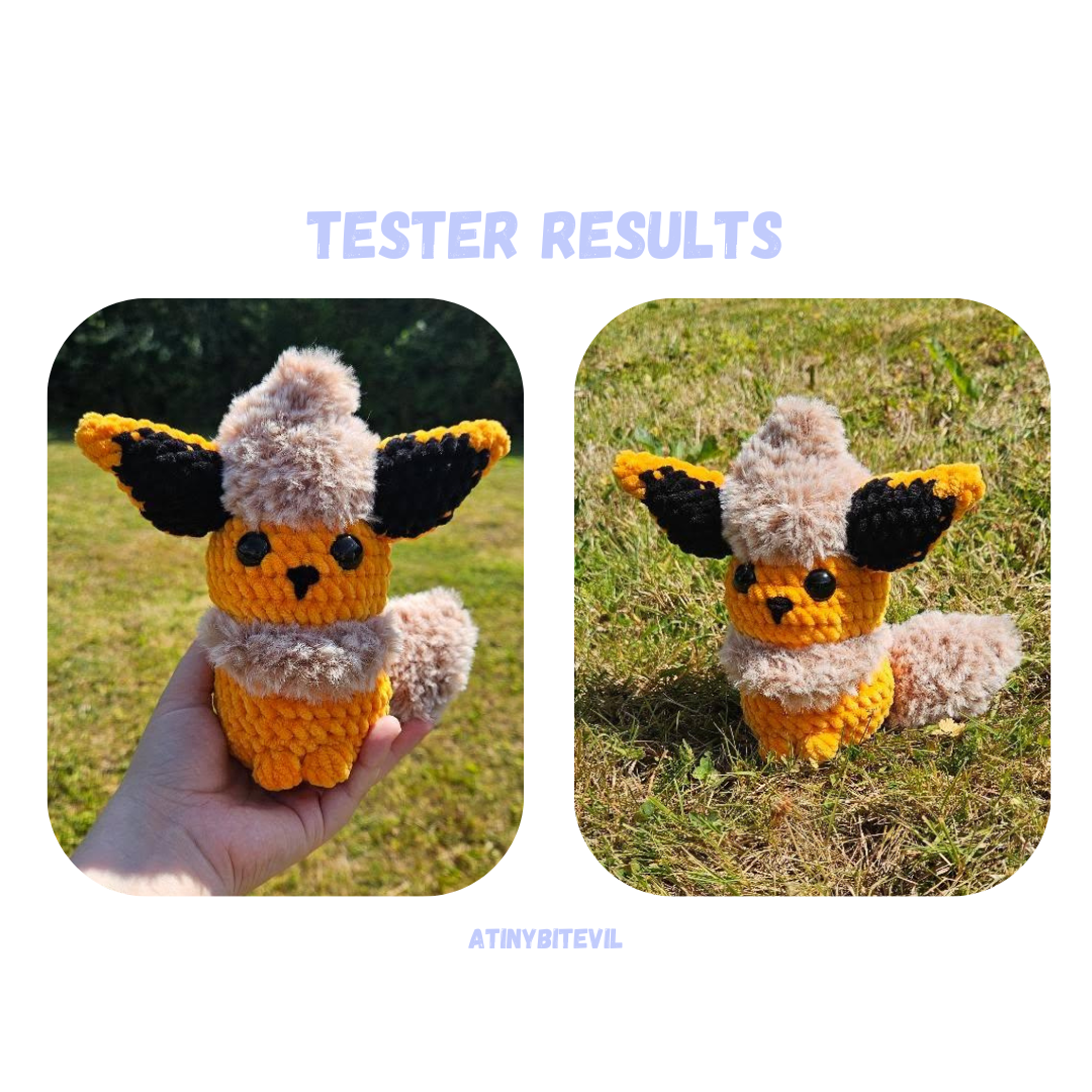 Low Sew Fire Fox Pattern