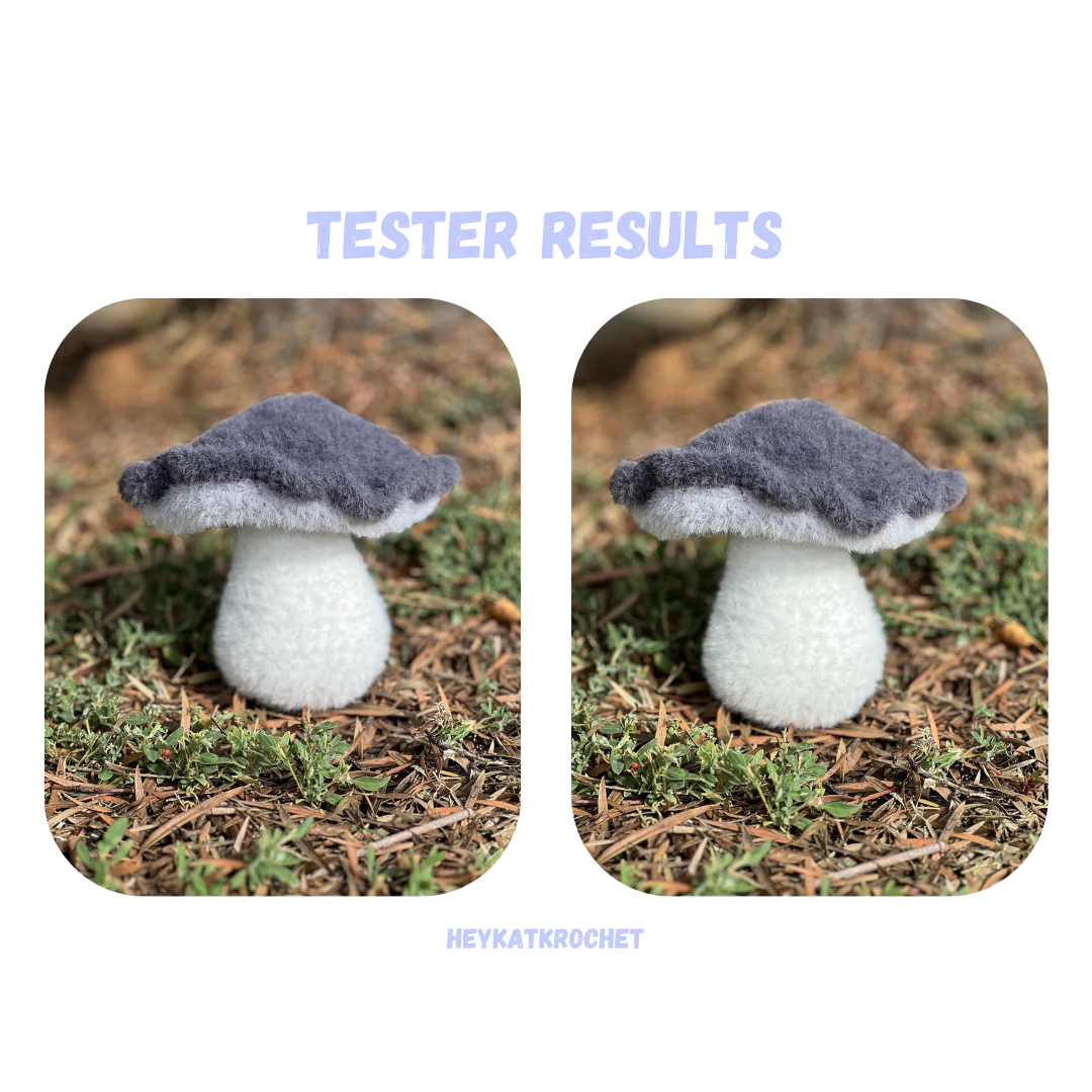 Cozy Mushroom Crochet Pattern LOW SEW