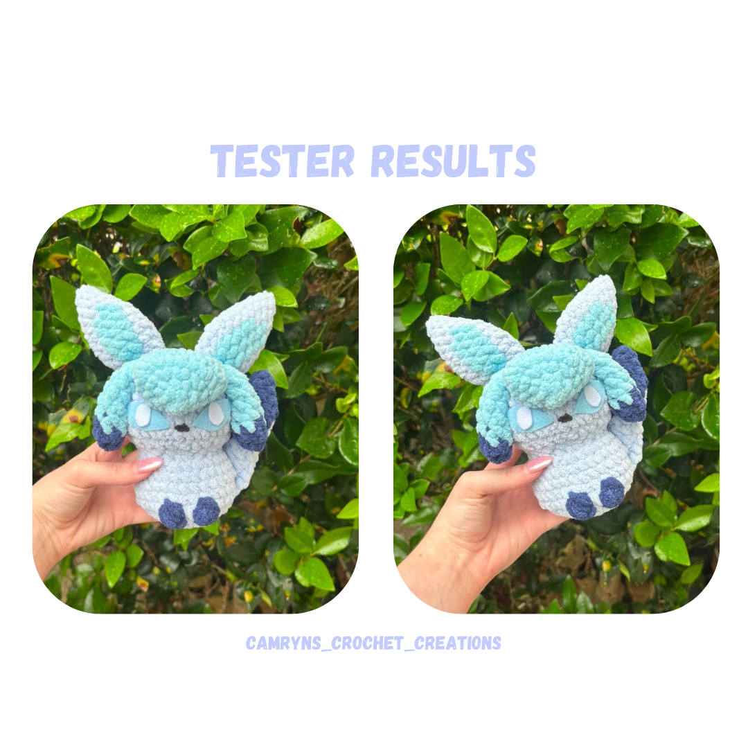 Low Sew Ice Fox Pattern