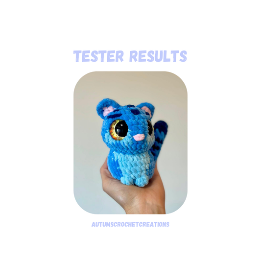 Low Sew Demon Tiger Pattern