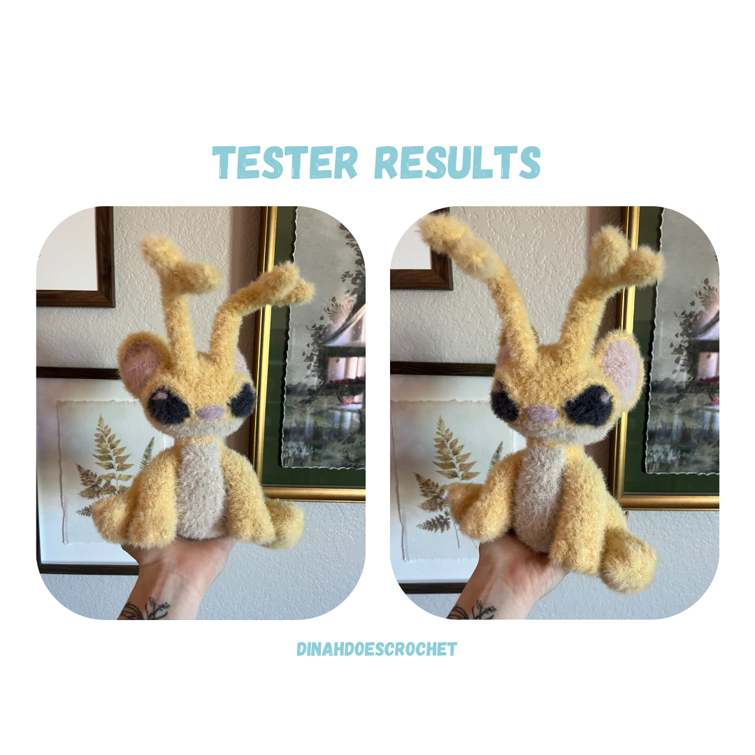 Electric Kauai Monster Crochet Pattern