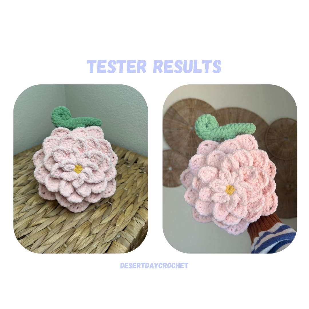 Flower Fruit Crochet Pattern