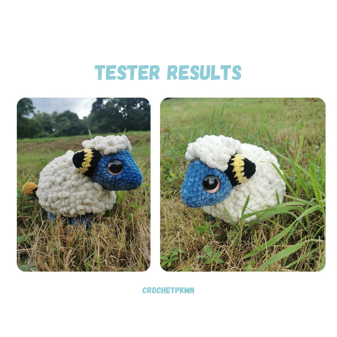 Electric Sheep Crochet Pattern