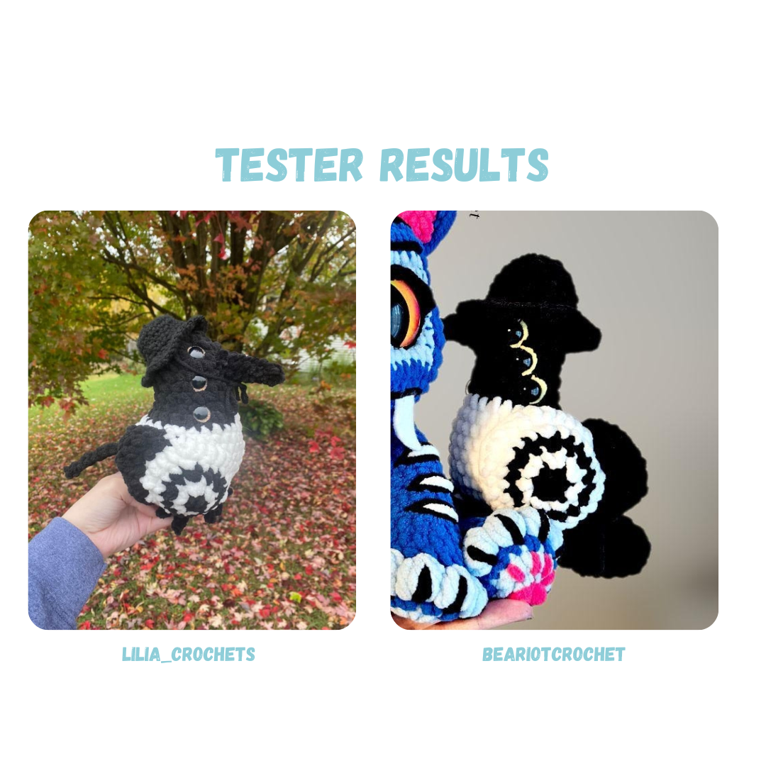 Demon Bird Crochet Pattern