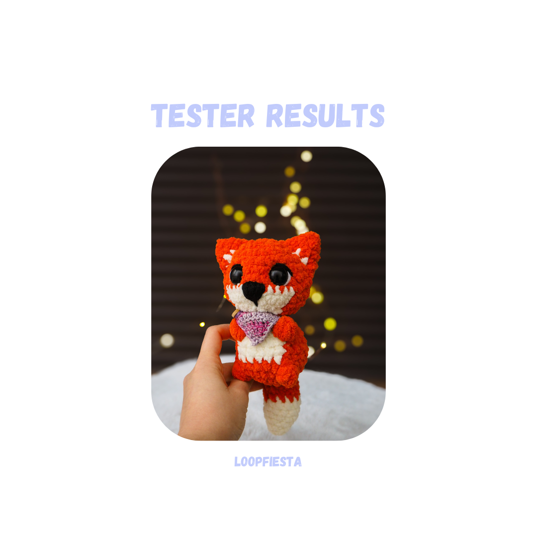 Fox Crochet Pattern Low Sew