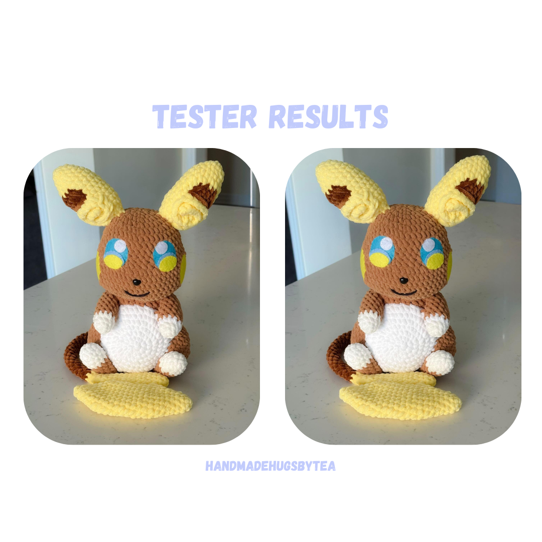 Electric Alola Jerboa Friend Pattern