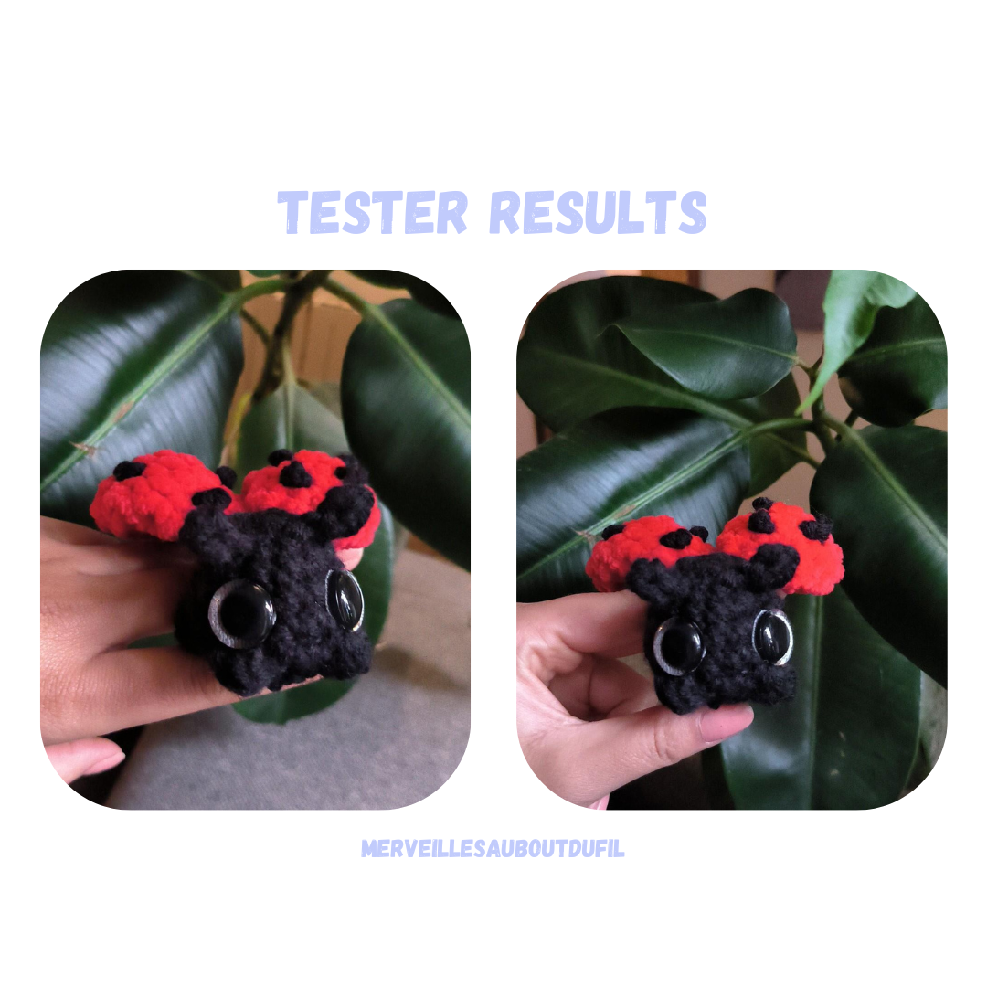 Baby Ladybug Crochet Pattern LOW SEW