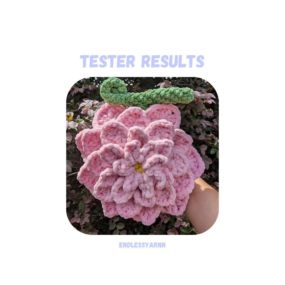Flower Fruit Crochet Pattern