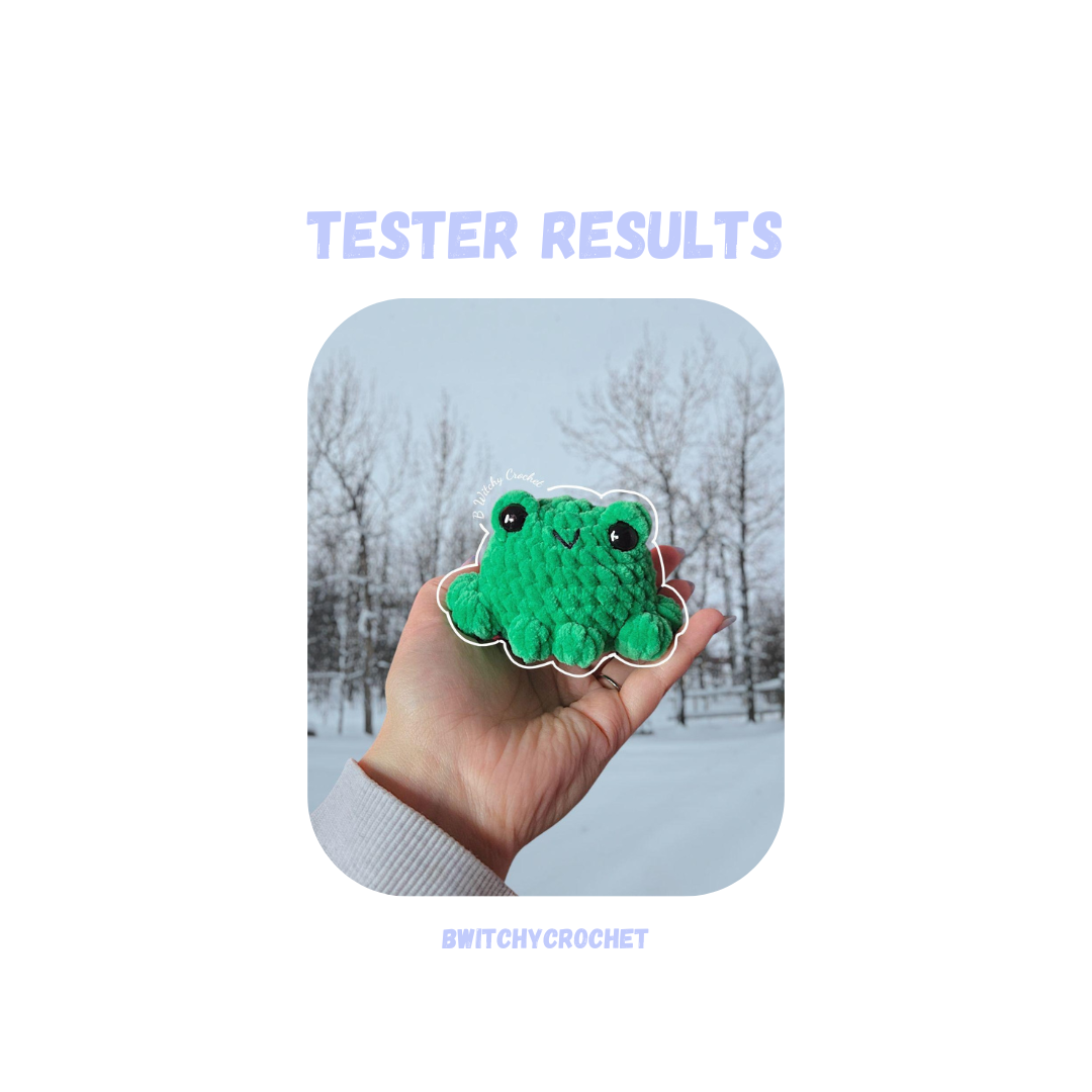 Frog Crochet Pattern 3 Designs NO SEW