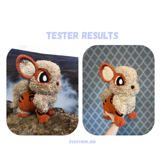 Fire Tiger Crochet Pattern