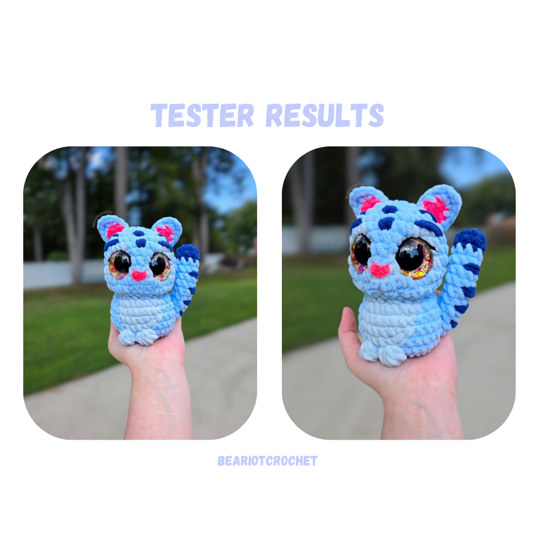 Low Sew Demon Tiger Pattern