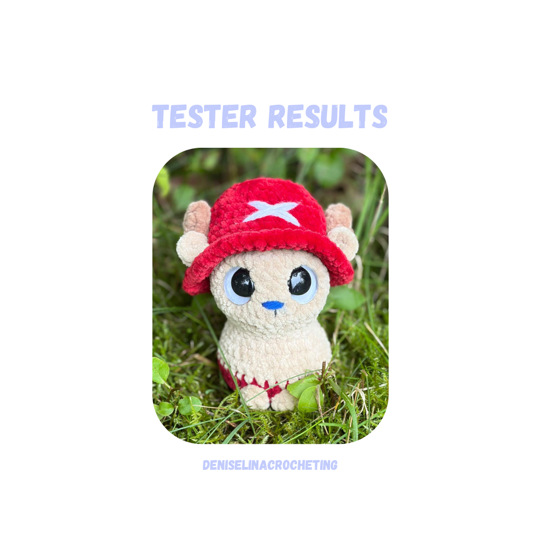 Low Sew Anime Reindeer Pattern