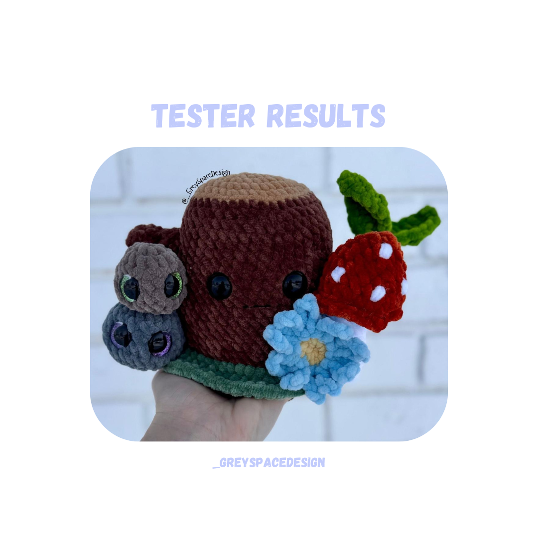 Tree Stump Buddy Crochet Pattern