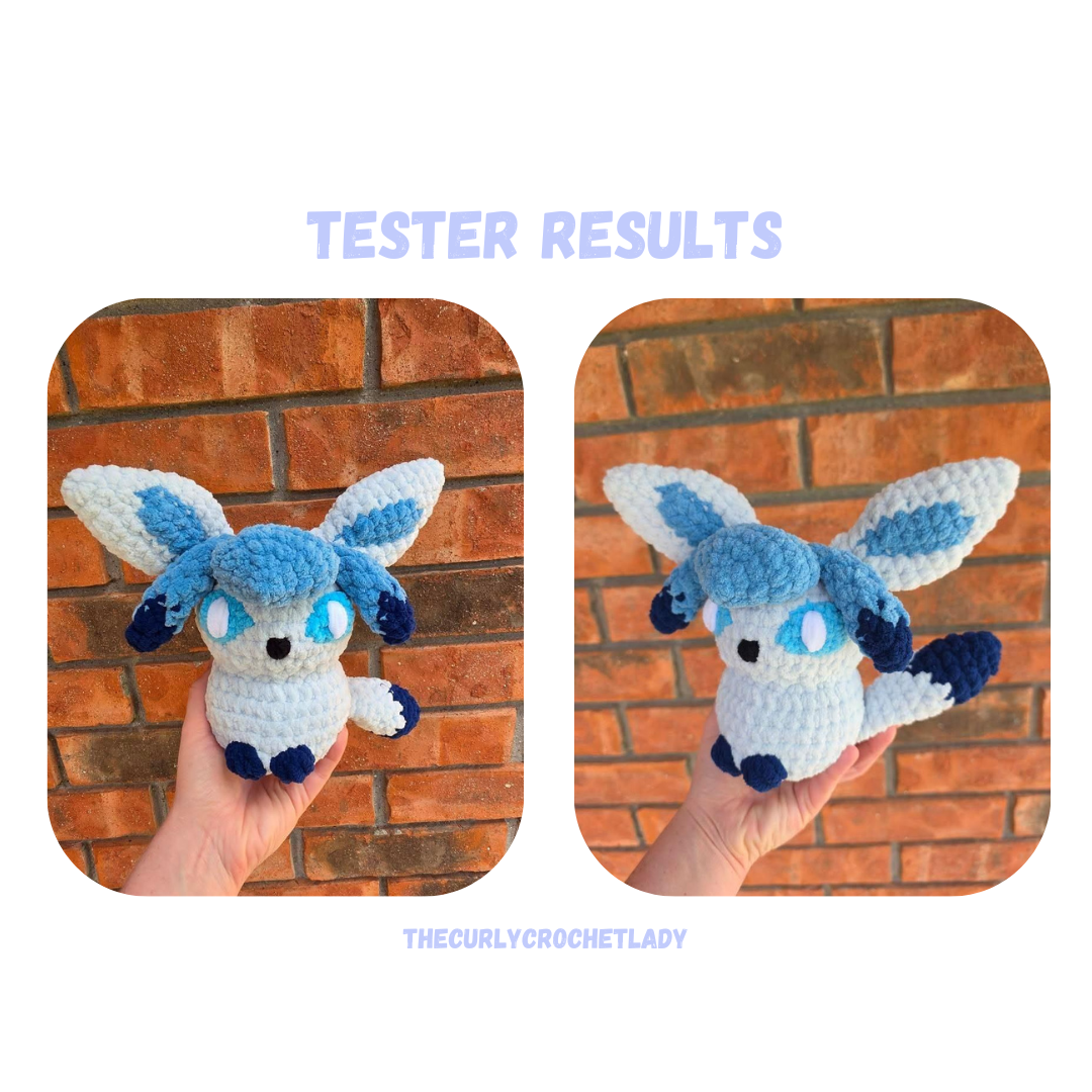 Low Sew Ice Fox Pattern
