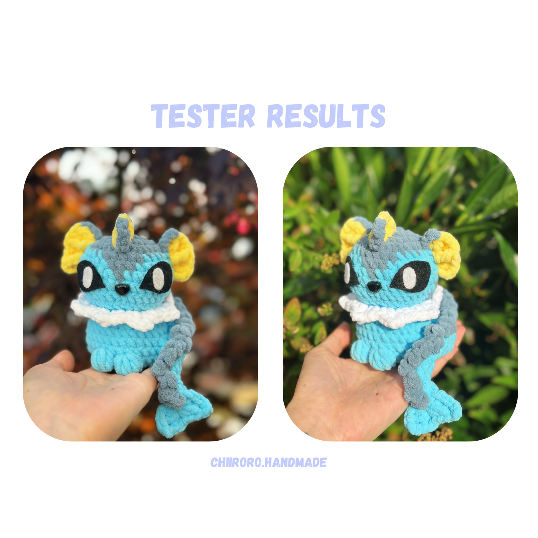 Low Sew Water Fox Pattern