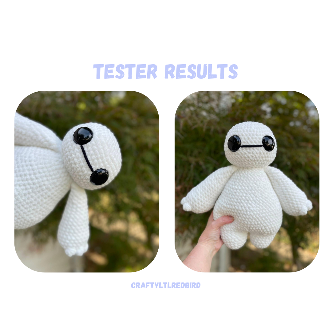 Healthcare Robot Crochet Pattern LOW SEW