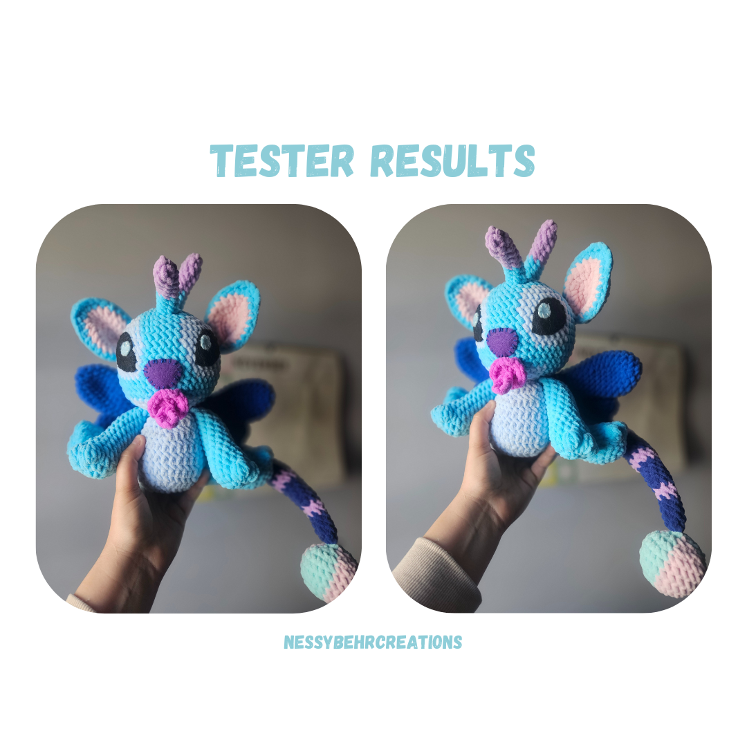 Baby Monster Crochet Pattern