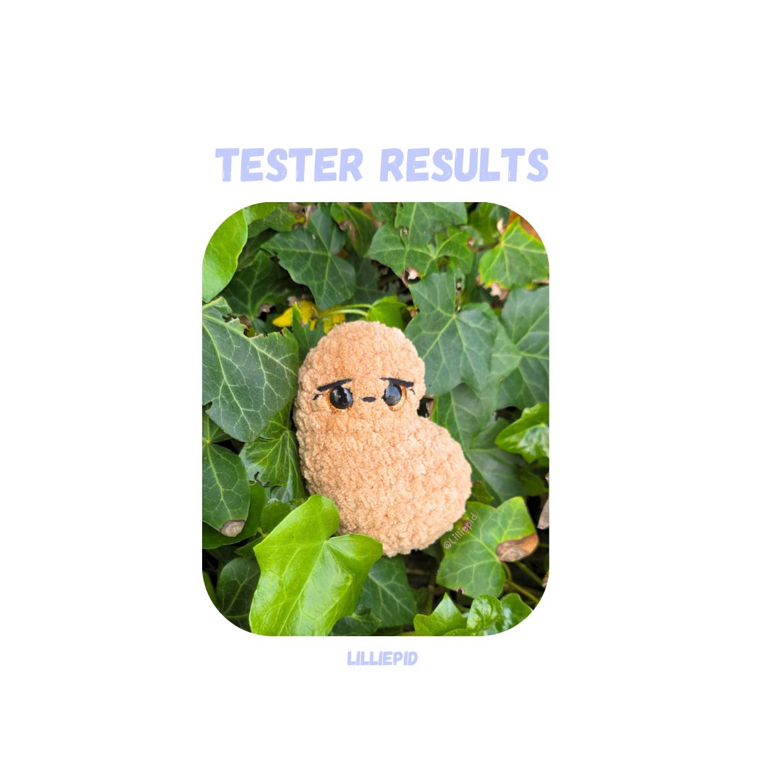 Chicken Nugget Crochet Pattern No Sew