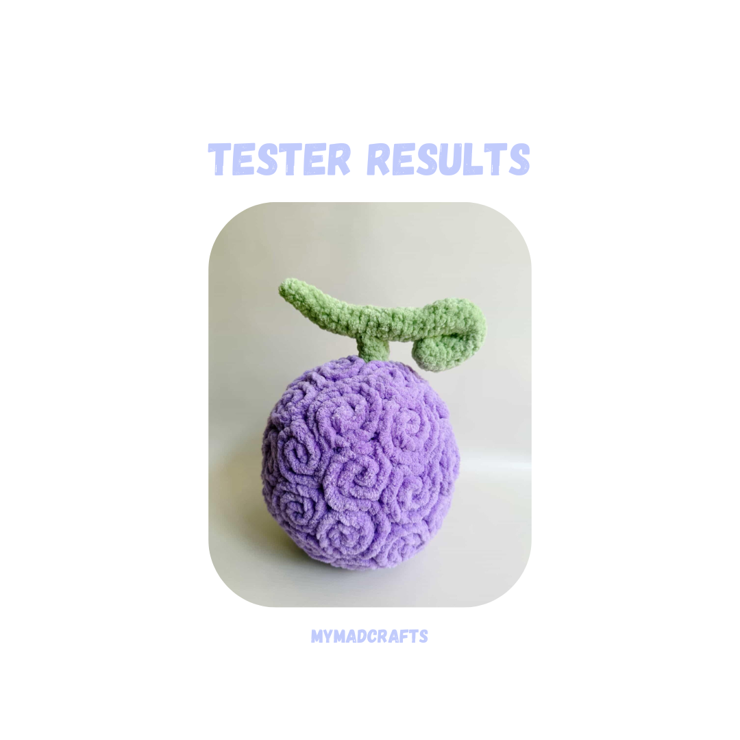 Stretchy Fruit Crochet Pattern / 2 in 1 Pattern: Low Sew and Sew Option