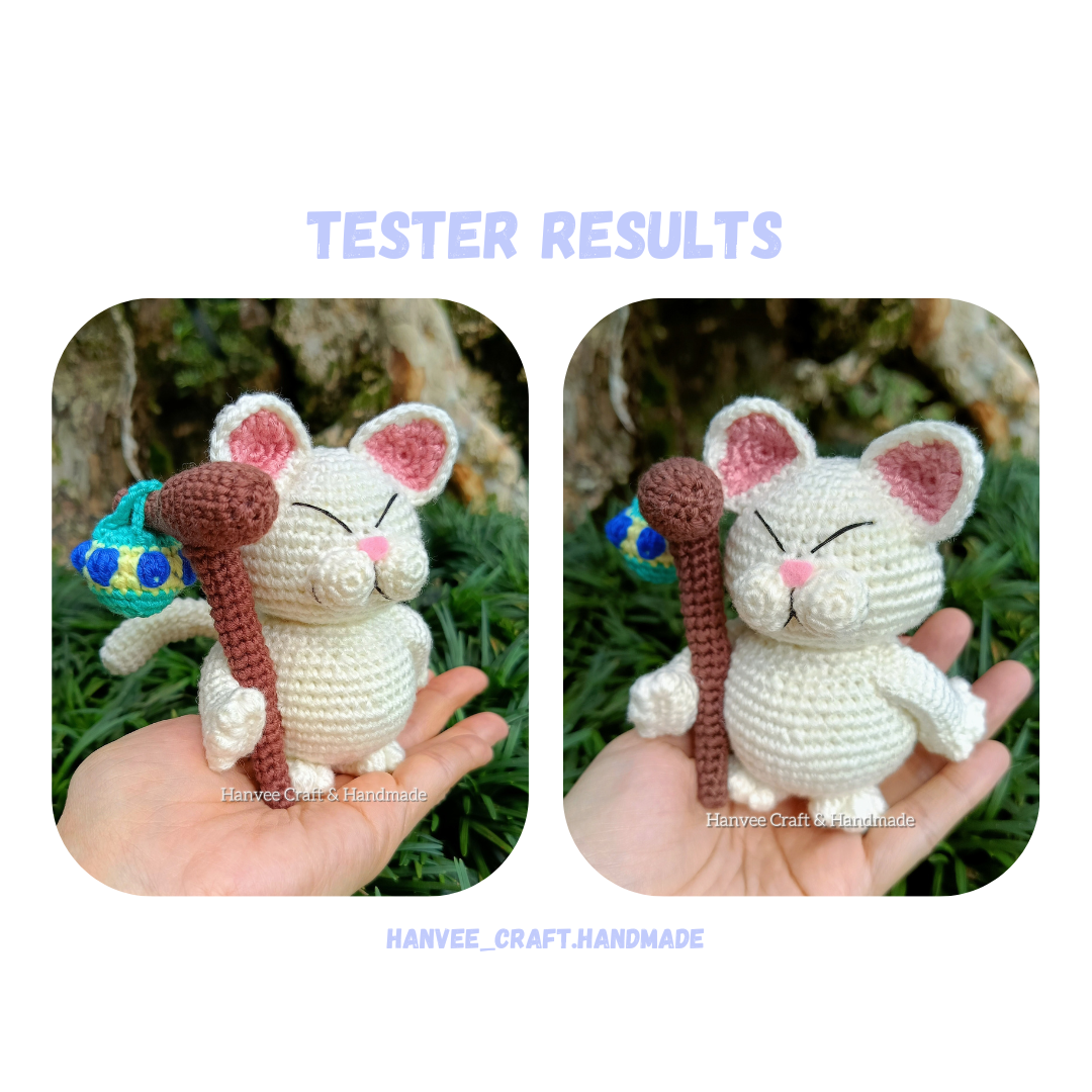 Demon Cat Elder Crochet Pattern