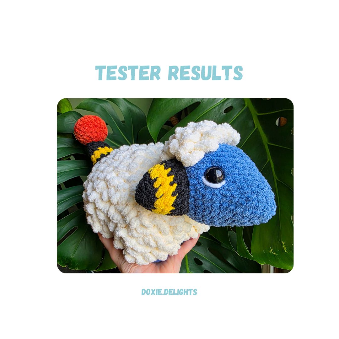 Electric Sheep Crochet Pattern