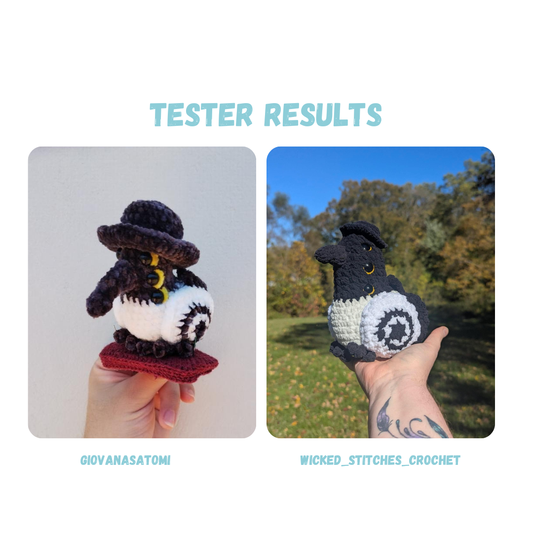 Demon Bird Crochet Pattern