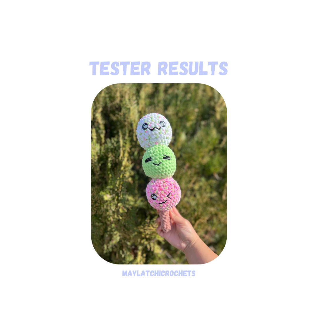 Dango Crochet Pattern No Sew